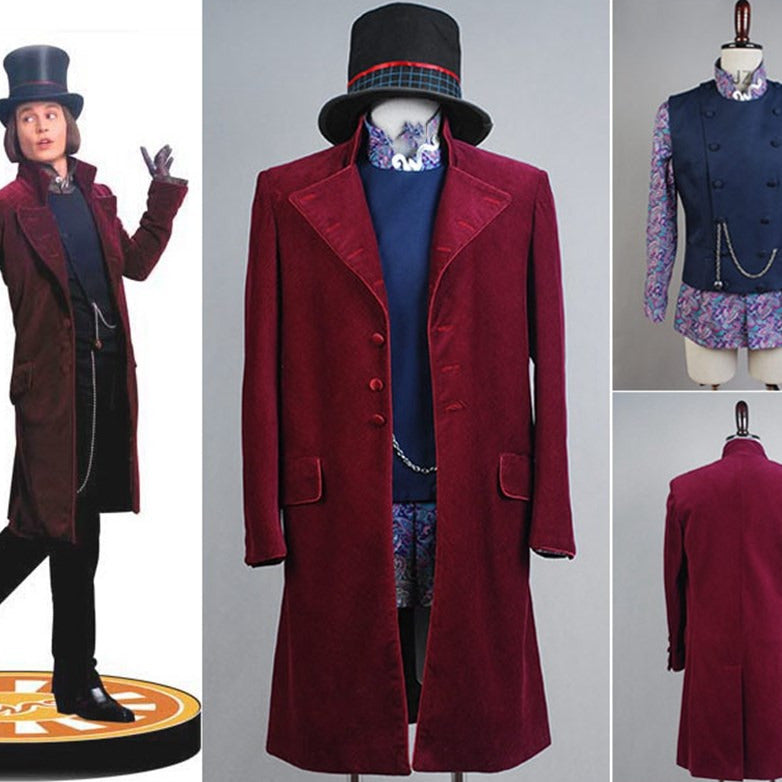 Costume cosplay unisex da Willy Wonka – Vitafacile shop