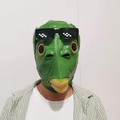 Maschera divertente "Alieno" - Vitafacile shop