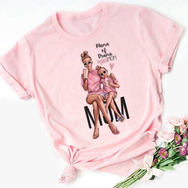 T-shirt maglietta donna - Super Mamma - Vitafacile shop