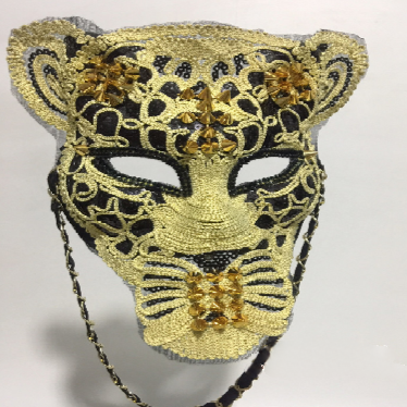 Maschera cosplay Halloween da tigre in stile veneziano