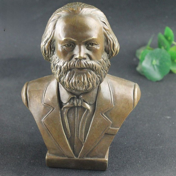 Busto in rame di Karl Marx