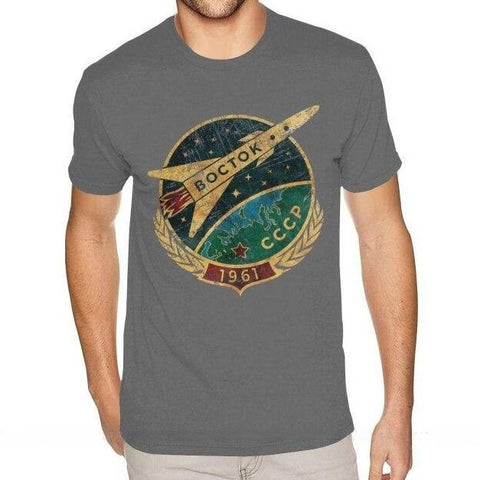 T-shirt estiva uomo URSS CCCP Vostok