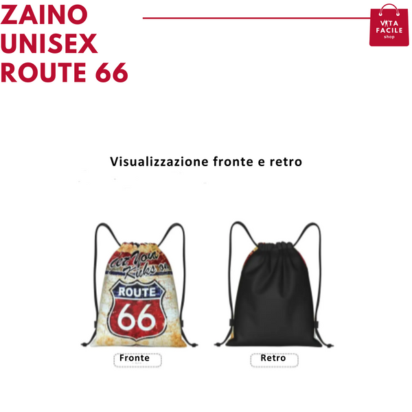 Zaino unisex -Route 66-