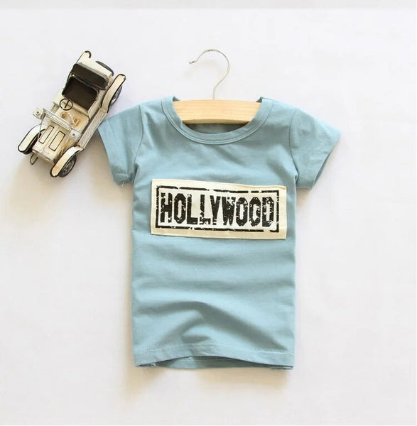 T-shirt estiva per bambini -Hollywood-