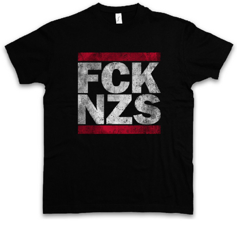 T-shirt estiva unisex -Fuck nazis-