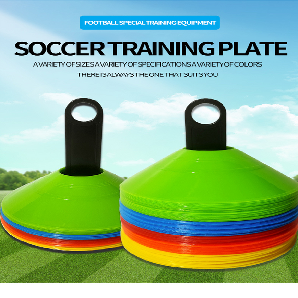 Coni di plastica per allenamento da calcio