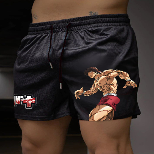 Pantaloncini estivi unisex streetwear di Ken il guerriero