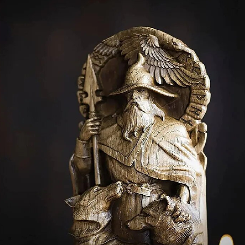 Statuette decorative di divinità nordiche