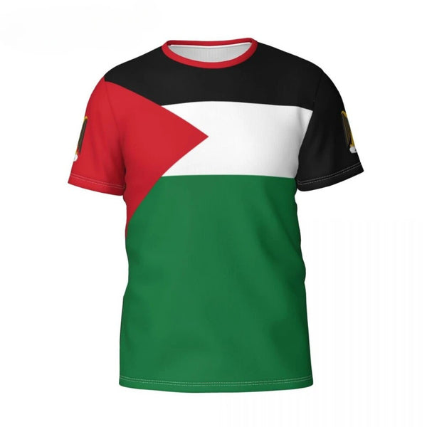 T-shirt della nazionale di calcio Palestina per bambini e adulti