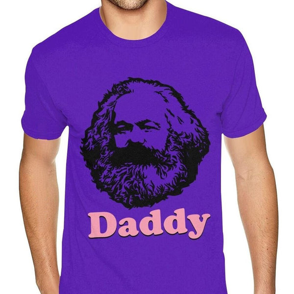 T-shirt estiva uomo -Karl Marx Daddy-