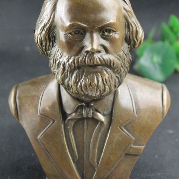 Busto in rame di Karl Marx
