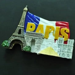 Calamite da frigo a forma di monumenti iconici di Parigi