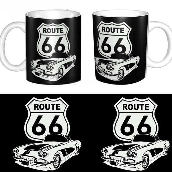 Tazze da tè, caffè e latte -Route 66-