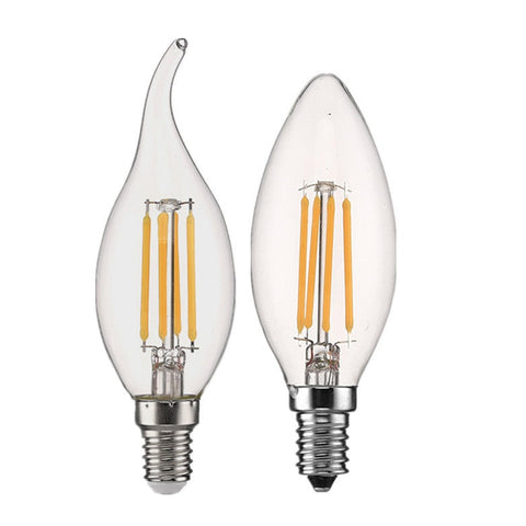 Lampadine a LED Edison a filamento E14 4W/ 6 W AC 220-240V