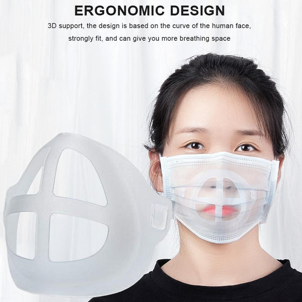 Supporto in silicone 3D per mascherine di sicurezza