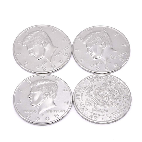 Set di monete magiche per trucchi illusionistici