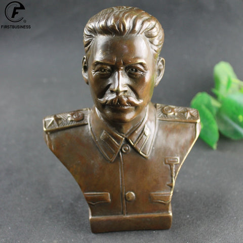Busto in rame di Joseph Stalin