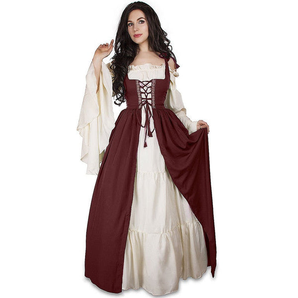 Costume cosplay medievale da donna