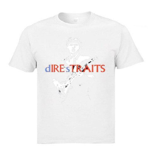 T-shirt estiva uomo Dire Straits