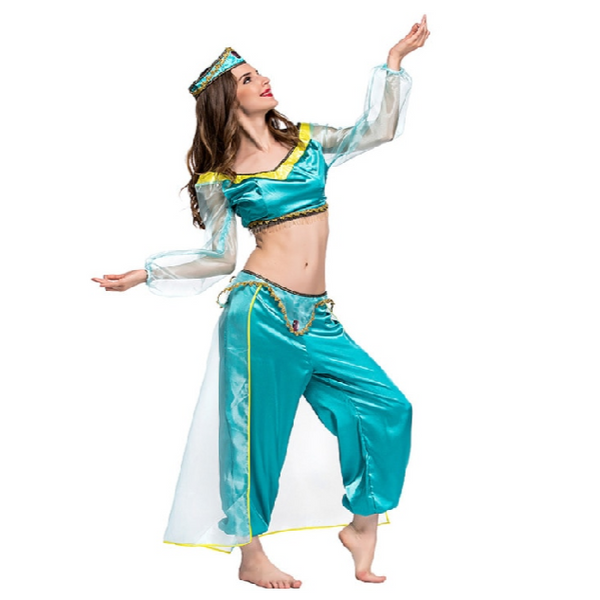 Costumi cosplay di Aladino e Jasmine