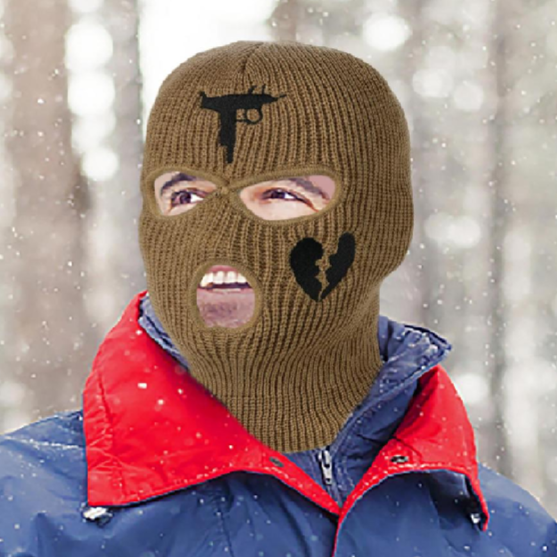 Passamontagna invernale da uomo per sci