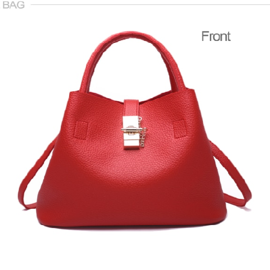Borsa donna in pelle sintetica "Red Candy"