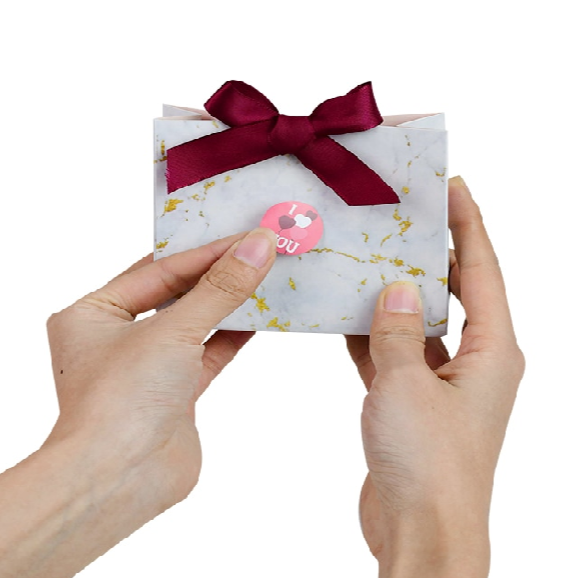 Etichette adesive per imballaggio regali San Valentino -I love you-