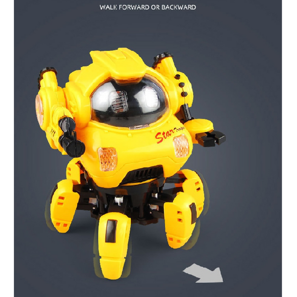 Robot giocattolo smart telecomandati con rotelle o artigli