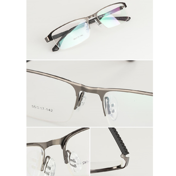 Occhiali da vista miopia completi di montatura + lenti fotocromatiche "Habermas"