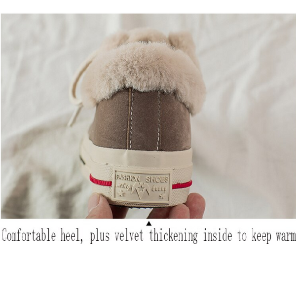 Sneaker donna invernale -Casual fur-