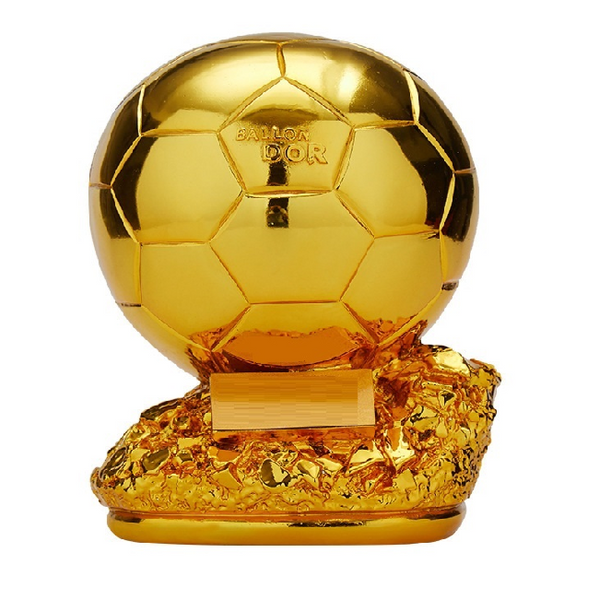 Trofei -Pallone d'oro- di calcio elettroplaccati