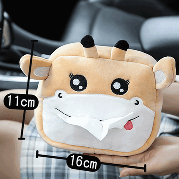 Portafazzoletti a forma di animaletto di peluche per auto – Vitafacile shop