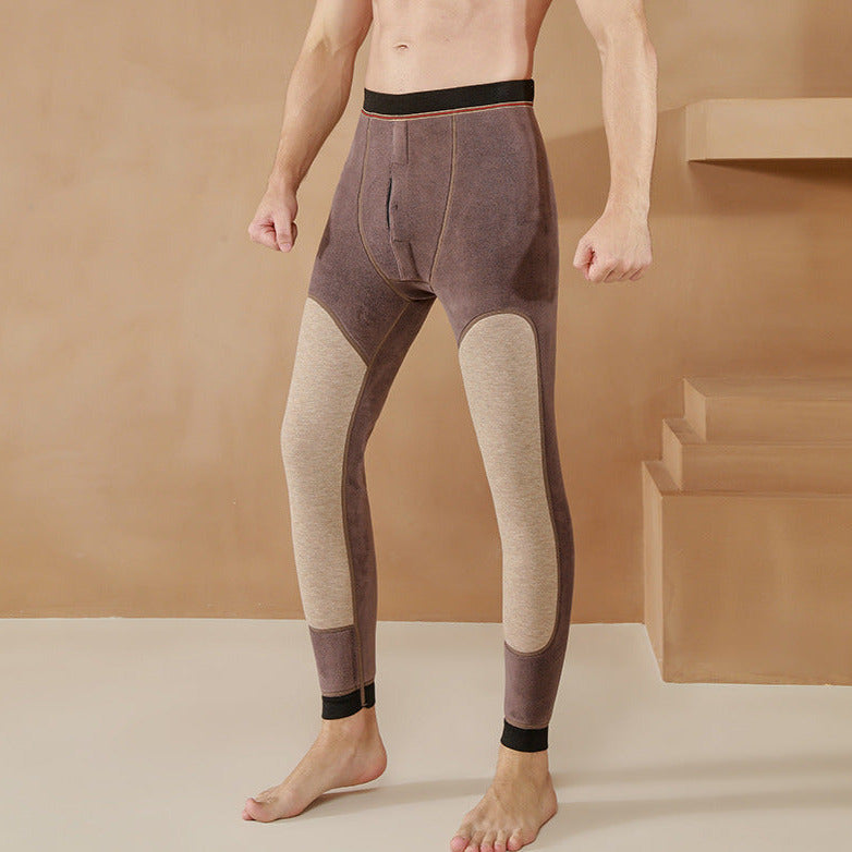 Pantaloni intimi termici da uomo invernali