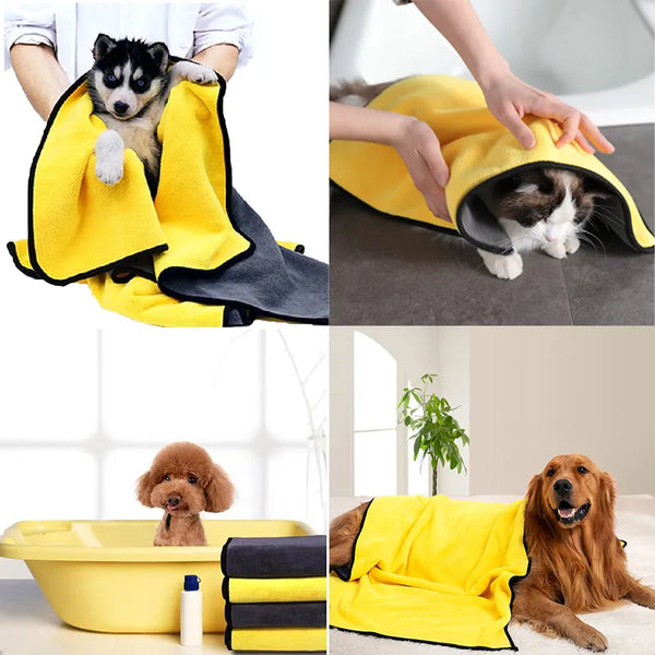 Asciugamani ad asciugatura ultra rapida per animali domestici
