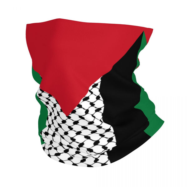 Scaldacollo multiuso unisex con i colori della bandiera palestinese