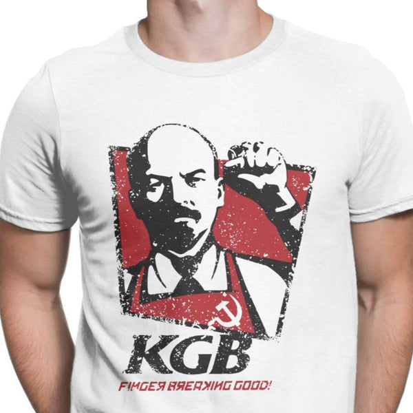 T-shirt estiva uomo “Lenin cuoco KGB”