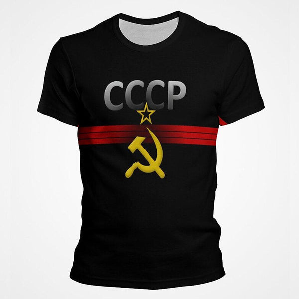 T-shirt estiva uomini retro' CCCP