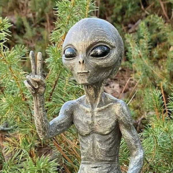 Statuette decorative aliene