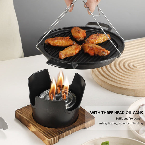 Mini grill per barbecue in stile giapponese