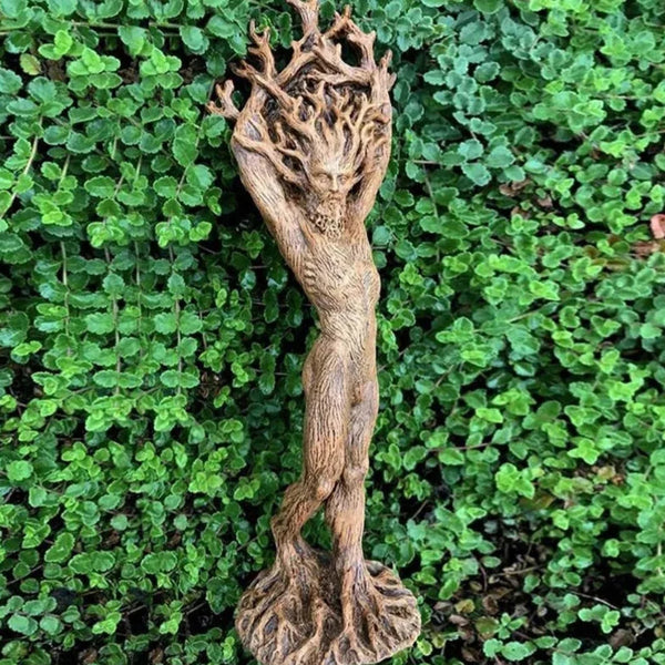 Statuette decorative da giardino “Divinità della foresta”