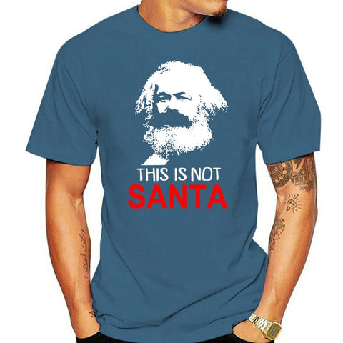 T-shirt estiva unisex “Karl Marx – questo non è Babbo natale”
