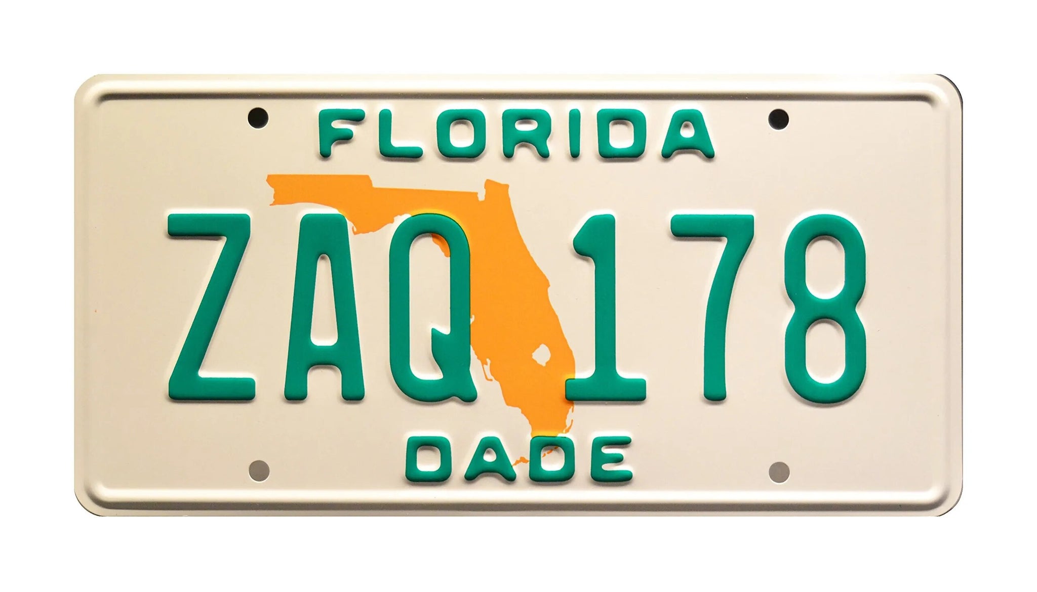 Targa decorativa per auto vintage – Florida Miami Vice-