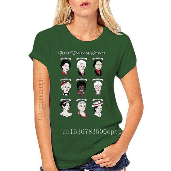 T-shirt estiva unisex “Grandi donne della scienza”