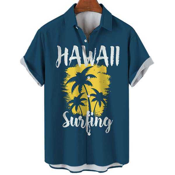 Camicie hawaiane da uomo con stampe in 3D