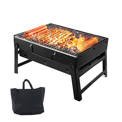Barbecue pieghevole portatile con griglia