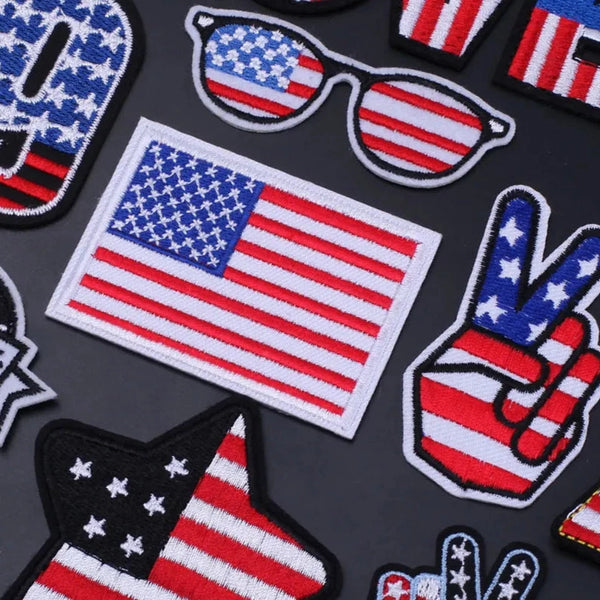 Toppe multiuso con i colori bandiera americana