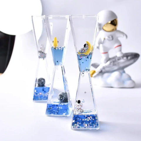 Clessidre decorative con astronauta