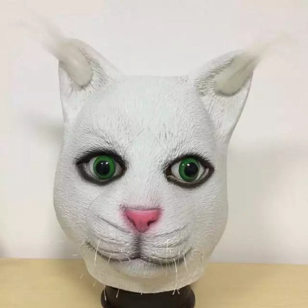 Maschera cosplay Halloween da gatto