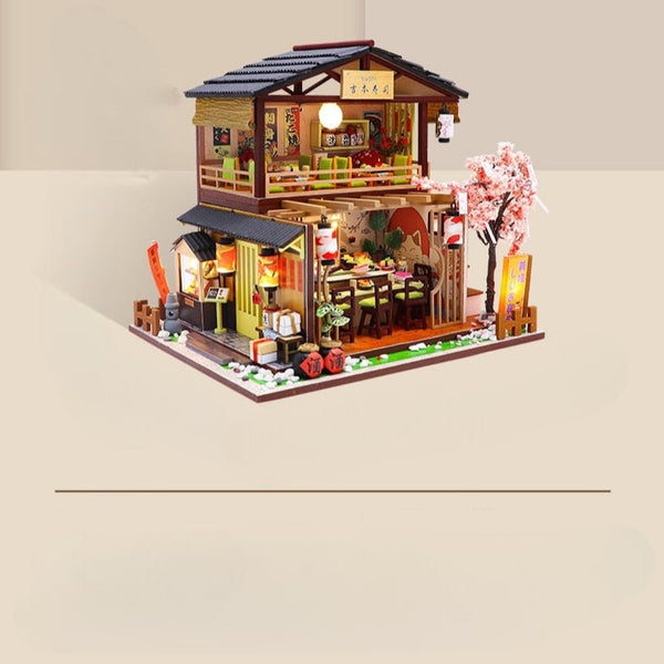 Set di case in miniatura fai da te per bambini
