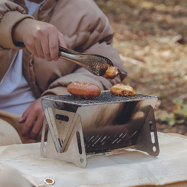 Mini grill portatile multiuso per barbecue